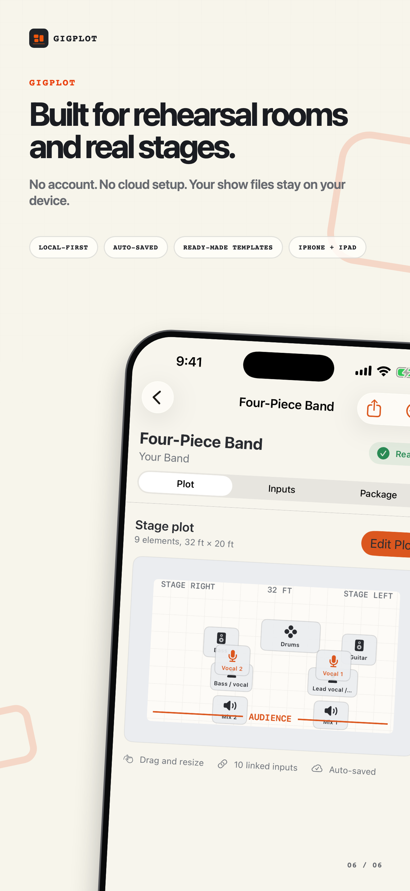 GigPlot: Stage Plot Maker screenshot 6