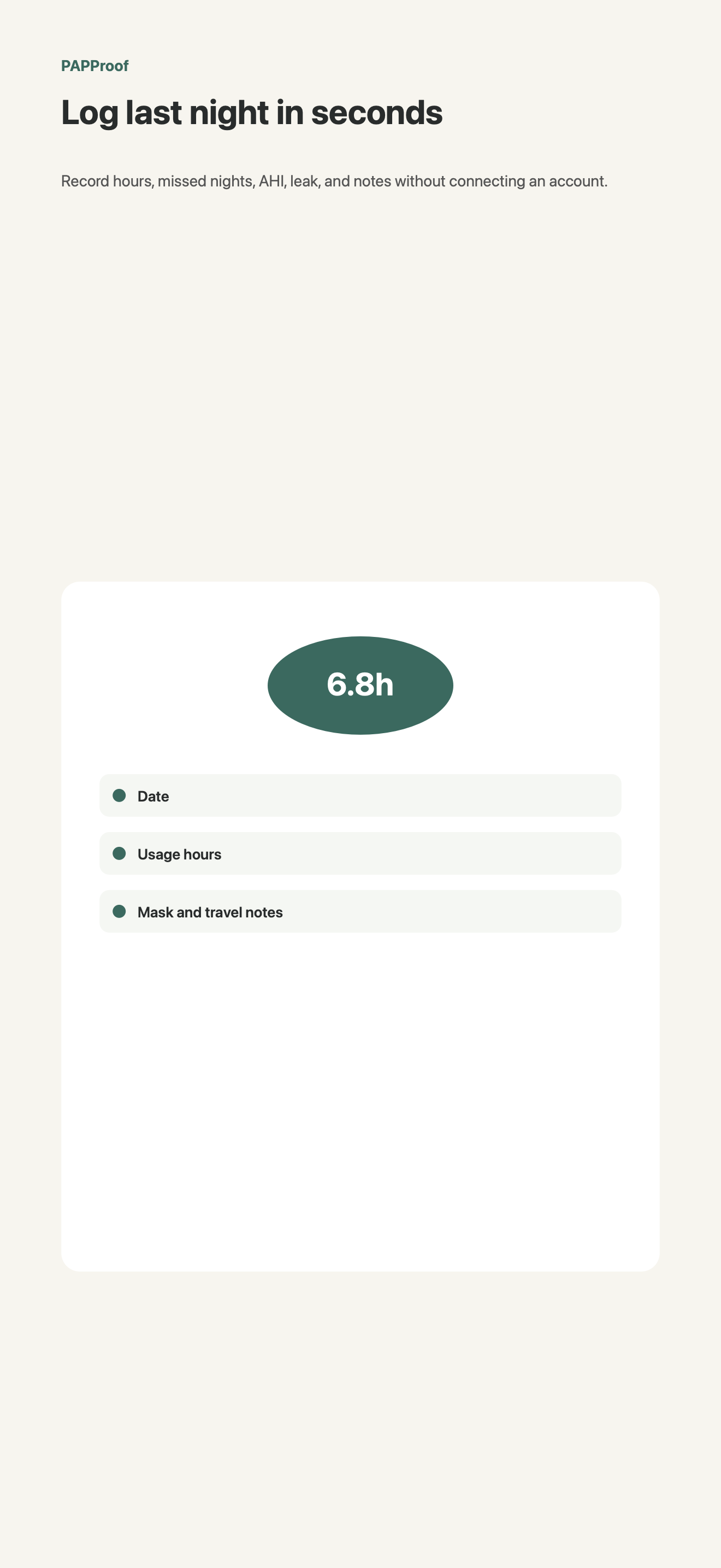 PAPProof: CPAP Compliance screenshot 2
