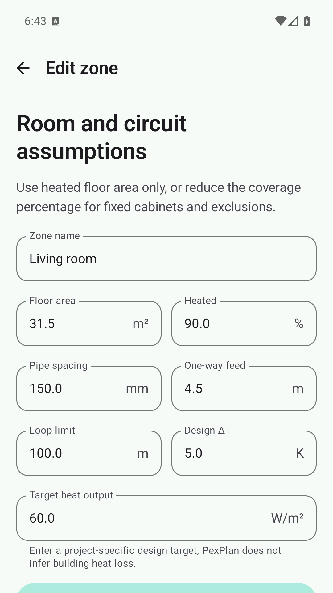 PexPlan: Radiant Floor Planner screenshot 2