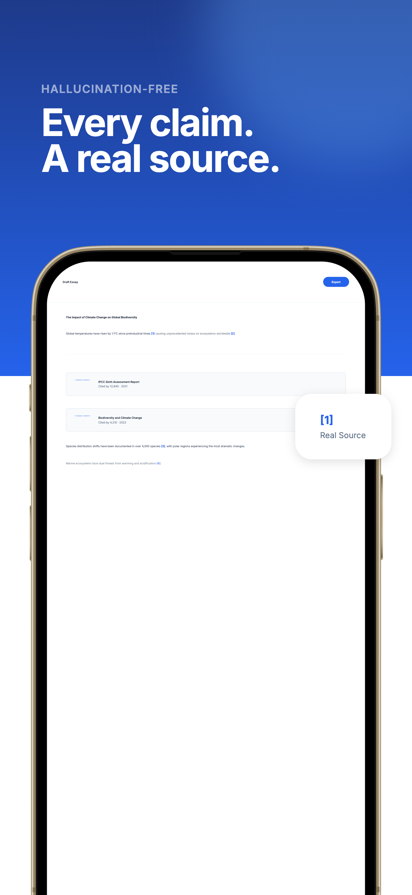 Truessay: Academic AI Writer screenshot 2